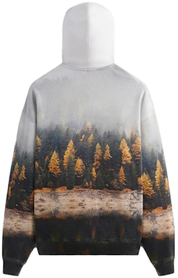 KITH 秋冬 ユニセックス プリント ポケット フーディー - ホワイト. KHM031509-162 Lookbook KITH 秋冬 ユニセックス プリント ポケット フーディー - ホワイト. KHM031509-162