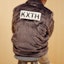 Purchase KITH Faux Fur Coaches Jacket Gray Long Sleeve Outerwear. KHM010011-503