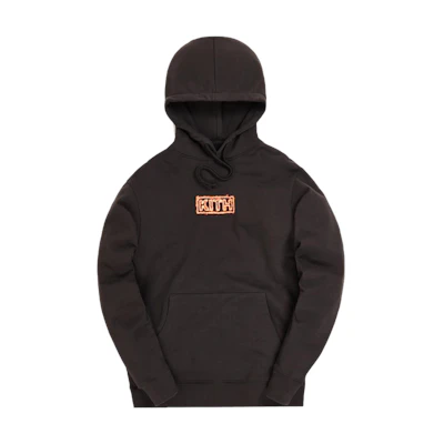 KITH Flame Hoodie Espresso