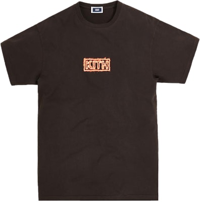 KITH Flame Tee Espresso Buy KITH Flame Tee Espresso