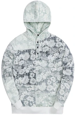 KITH Floral All-Over Print Hoodie Unisex Light Green KH2710-302 Order KITH Floral All-Over Print Hoodie Unisex Light Green KH2710-302