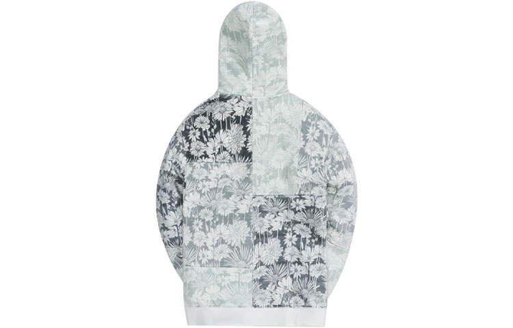 Lookbook KITH Floral All-Over Print Hoodie Unisex Light Green KH2710-302