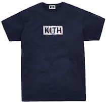 KITH Floral Classic Logo Tee (FW19) Navy KITH Floral Classic Logo Tee (FW19) Navy