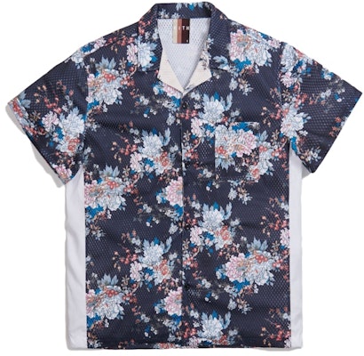 KITH Floral Panel Camp Shirt Navy/Multi Buy KITH Floral Panel Camp Shirt Navy/Multi