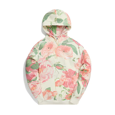 KITH Floral Print Pink Long Sleeve Sweatshirt Unisex kh2569-107