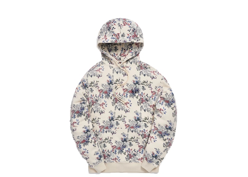 Buy Hoodie KITH Floral Williams III Ivory/Multi