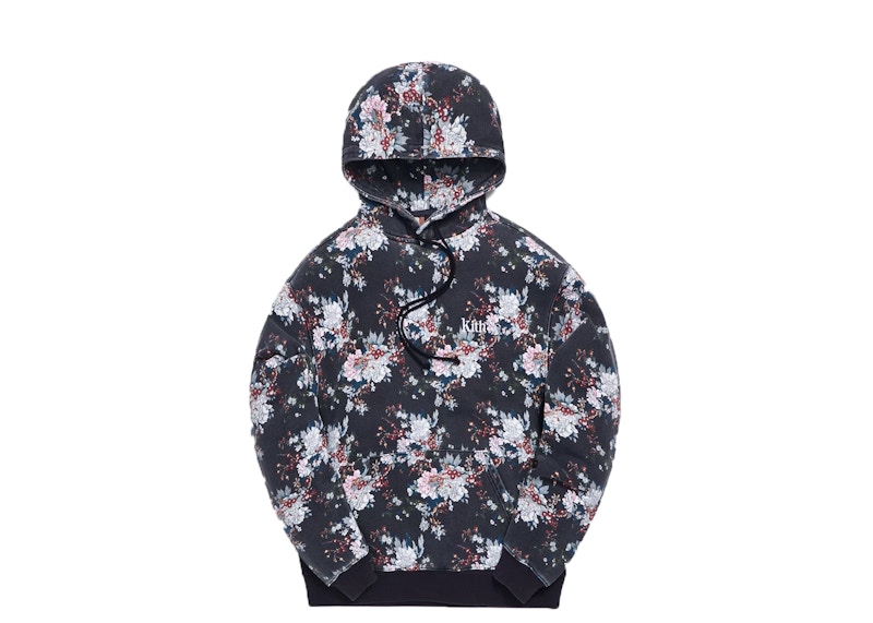 KITH Floral Williams III Hoodie Navy/Multi