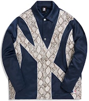KITH For Major League Baseball New York Yankees Coaches Jacket Navy KITH For Major League Baseball New York Yankees Coaches Jacket Navy