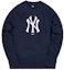 Buy KITH For Major League Baseball New York Yankees Crewneck Navy/White
