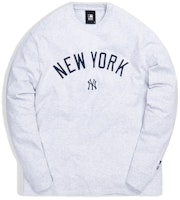 KITH For Major League Baseball New York Yankees L/S Tee Heather Grey KITH For Major League Baseball New York Yankees L/S Tee Heather Grey