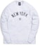 Buy KITH For Major League Baseball New York Yankees L/S Tee Heather Grey