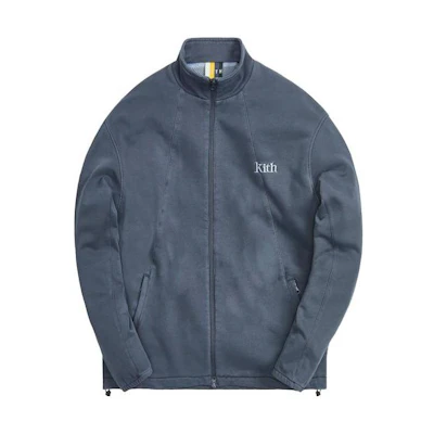 KITH Full-Zip Solid Color Track Jacket Blue KH1354-403