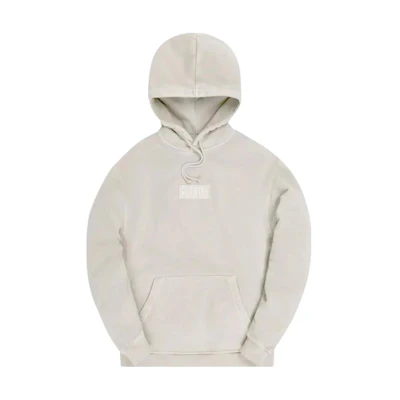KITH FW22 Embroidered Logo Hoodie Men’s Off-White KH2559-104