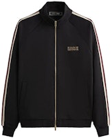 KITH FW23 Bergdorf Goodman Clifton Track Jacket Black Retro Unisex Track Jacket. KHM010406-001 KITH FW23 Bergdorf Goodman Clifton Track Jacket Black Retro Unisex Track Jacket. KHM010406-001