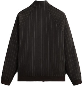 KITH FW23 블랙 스트라이프 래글런 지퍼 트랙 재킷 유니섹스. KHM031512-211 Lookbook KITH FW23 블랙 스트라이프 래글런 지퍼 트랙 재킷 유니섹스. KHM031512-211