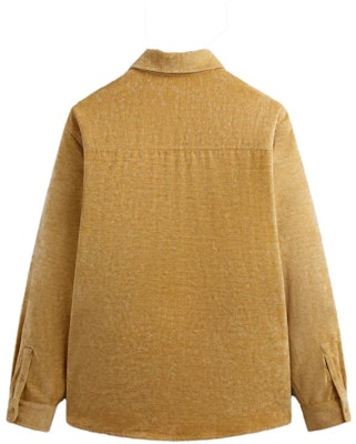 KITH FW23 シェニール アポロ イエロー ボタンアップ 長袖シャツ ユニセックス. KHM031421-730 Lookbook KITH FW23 シェニール アポロ イエロー ボタンアップ 長袖シャツ ユニセックス. KHM031421-730