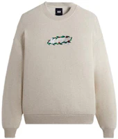 KITH FW23 Christmas Chenille Wreath Crewneck Sweatshirt Unisex Off-White khm031688-212 KITH FW23 Christmas Chenille Wreath Crewneck Sweatshirt Unisex Off-White khm031688-212