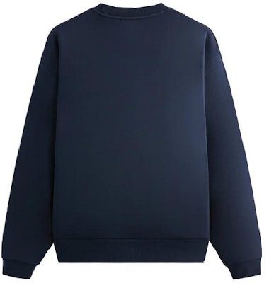 KITH FW23 Sudadera Navideña Nutcracker Azul Marino Unisex Bordado Chenille. KHM031692-413 Lookbook KITH FW23 Sudadera Navideña Nutcracker Azul Marino Unisex Bordado Chenille. KHM031692-413