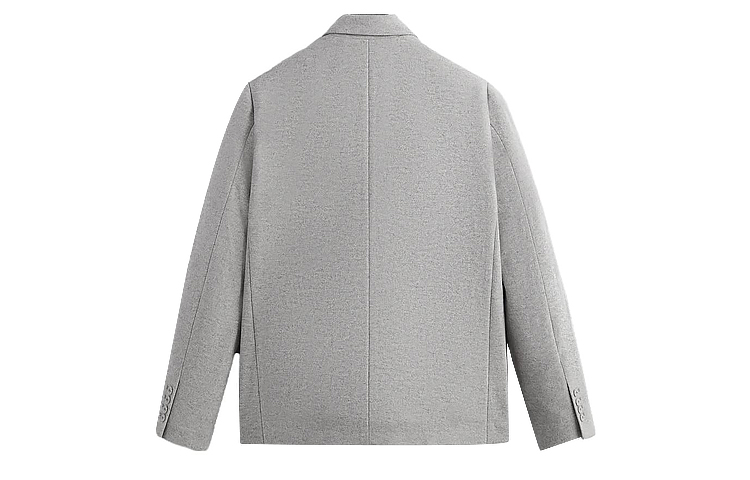 Lookbook KITH FW23 더블브레스트 펠트 블레이저 유니섹스 그레이 KHM010496-151