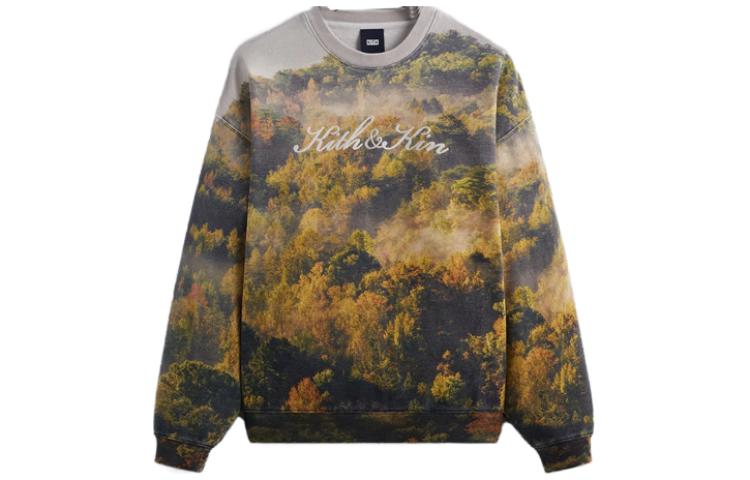 Order Sudadera KITH FW23 Laurel Unisex con Hoja Bordada - Colección Otoño Invierno. KHM031510-358