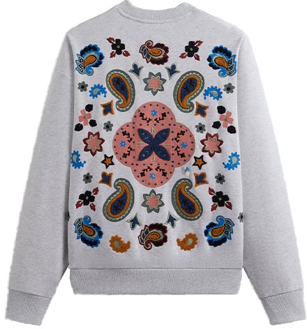 kith-fw-23-paisley-nelson-crewneck-gray-embroidered-sweatshirt-unisex-khm-031659-002