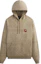 Order KITH FW23 Paisley Nelson Hoodie Khaki Wool Peony Embroidery Pullover KHM031466-210