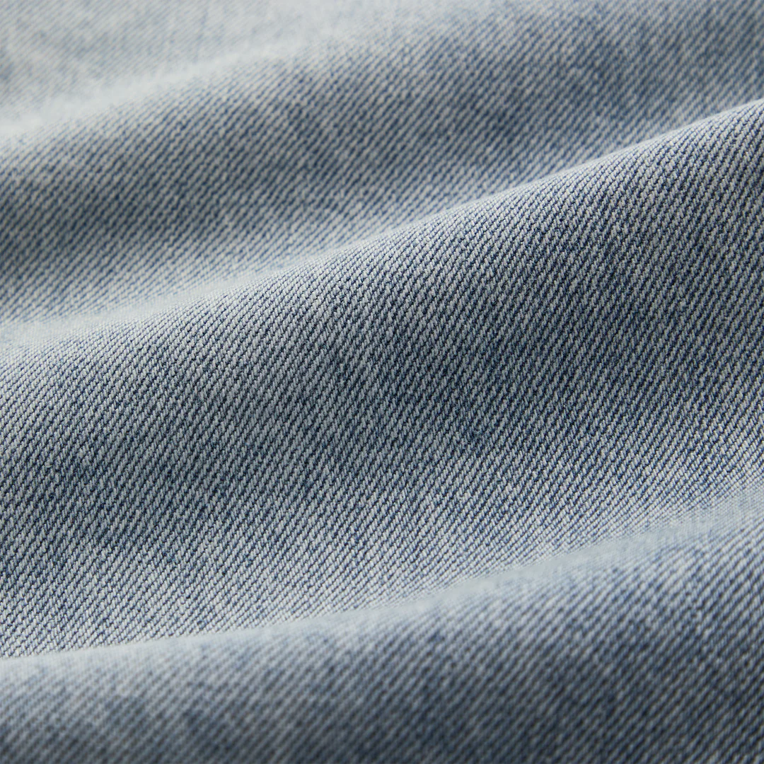 Details for KITH FW24 復古修身直筒牛仔褲 淺靛藍 丹寧時尚版型 KHM060294-415