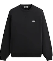KITH FW24 Nelson Logo Crewneck Sweatshirt Black Fashion Comfortable Fit KHM032145-001 KITH FW24 Nelson Logo Crewneck Sweatshirt Black Fashion Comfortable Fit KHM032145-001