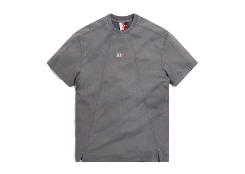 KITH Garment Dyed Paneled Tee Sepia
