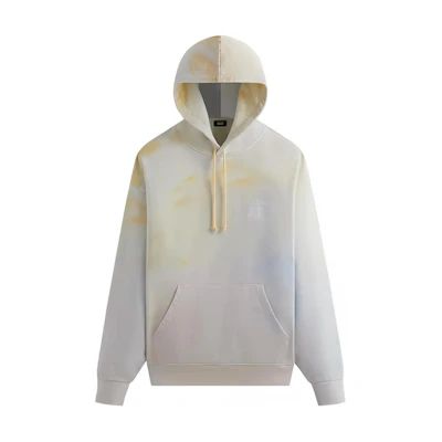 KITH Gradient Hoodie White Long Sleeve KHM031994-703