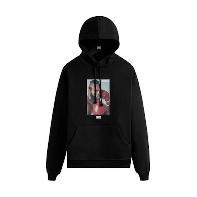 KITH Graphic Print Hoodie Black Mens KH2712-001