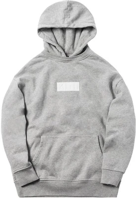 KITH Hoodie Kelabu dengan Logo, Reka Bentuk Ribbed & Poket Besar. KH2236-103 Buy KITH Hoodie Kelabu dengan Logo, Reka Bentuk Ribbed & Poket Besar. KH2236-103