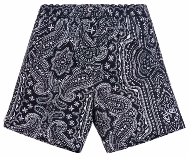 kith-hardaway-silk-cotton-short-black-multi