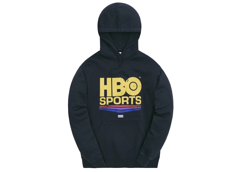 Buy Kith HBO Sports Hoodie Vintage Hitam