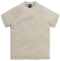 KITH Howard Crystal Wash Baby Terry T-Shirt White Pepper