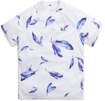 KITH Howard Feather Print Mesh Tee White KITH Howard Feather Print Mesh Tee White
