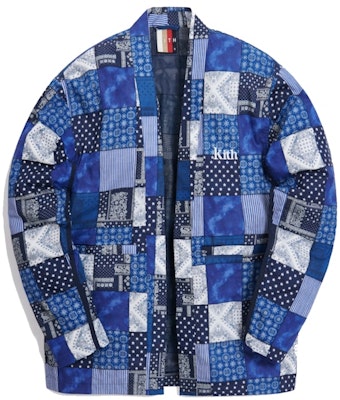 KITH Indigo Patchwork Kimono Navy/Multi Buy KITH Indigo Patchwork Kimono Navy/Multi
