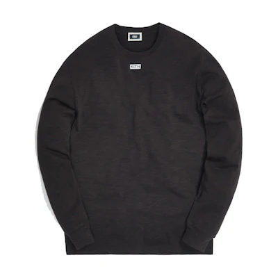KITH JFK Slub Jersey L/S Tee Espresso