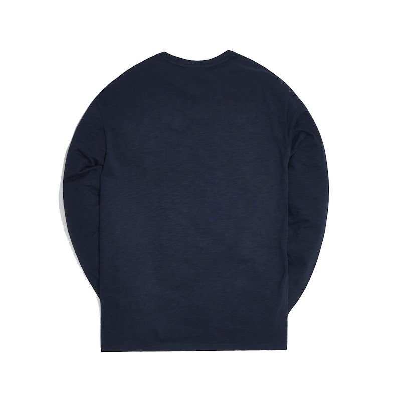 Order 키스 JFK 슬럽 긴팔티 (옵시디언 네이비)
