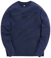 KITH Johnson Crystal Wash Baby Terry L/S Tee Obsidian Navy KITH Johnson Crystal Wash Baby Terry L/S Tee Obsidian Navy