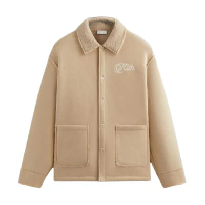 KITH Khaki Single-Breasted Long Sleeve Jacket KHM032631-3037