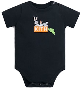 KITH Kids x 盧恩斯 繪兔經典標誌嬰兒連身衣 黑色 Buy KITH Kids x 盧恩斯 繪兔經典標誌嬰兒連身衣 黑色