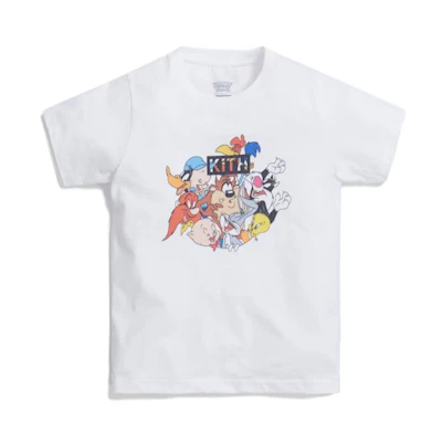 KITH Kids Looney Tunes Tee White