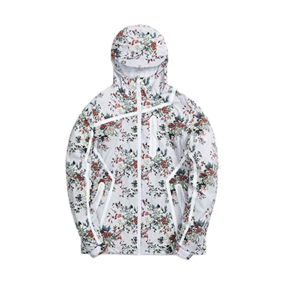 KITH Knit Floral Hoodie Jacket - White KH1358-002