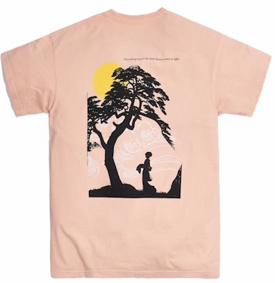 KITH Light to Dark Tee Pink Order KITH Light to Dark Tee Pink