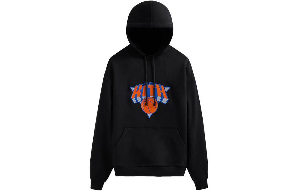 KITH Logo Graphic Print Hoodie Black () KHM030860-001