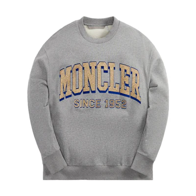KITH Logo Print Pullover Sweatshirt Gray - MC8G00019M2642