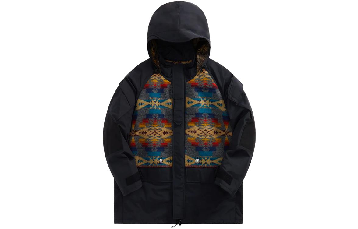 KITH Loose Fit Casual Jacket - Black KHW030233-1035