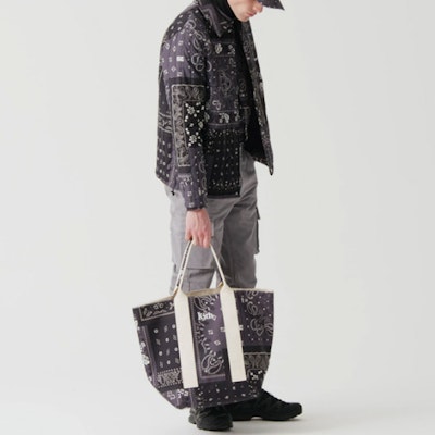 KITH ルドロー ペイズリー ボタンダウン ユニセックス 長袖 シャツ ブラック KH030044-001 Details for KITH ルドロー ペイズリー ボタンダウン ユニセックス 長袖 シャツ ブラック KH030044-001