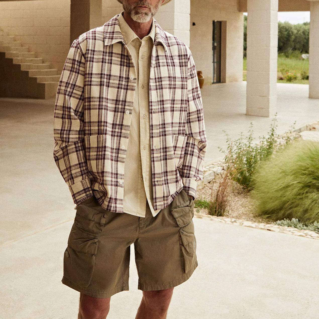 Shop KITH マグマ プレイド ボタンアップ 長袖 シャツ マルチカラー KHM031118-601